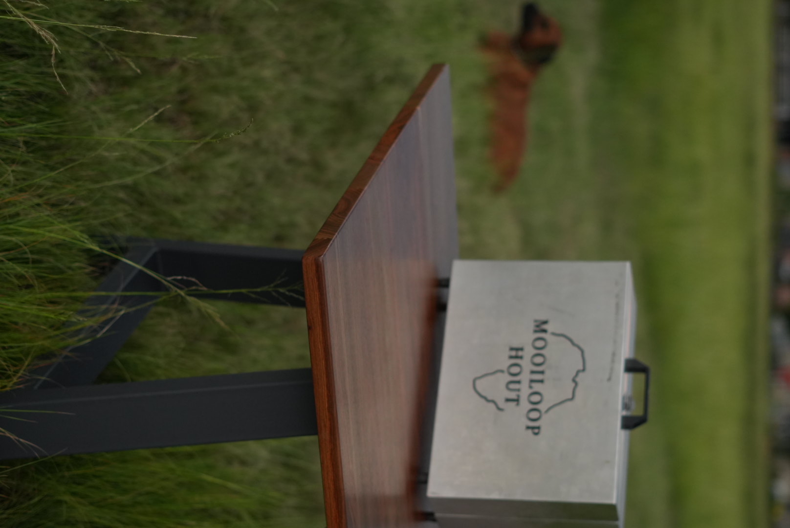 Valise d'&eacute;chantillons Mooiloop Hout